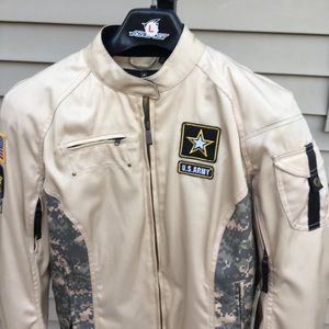 Ladies USA Army Motorcycle Jacket Brand New